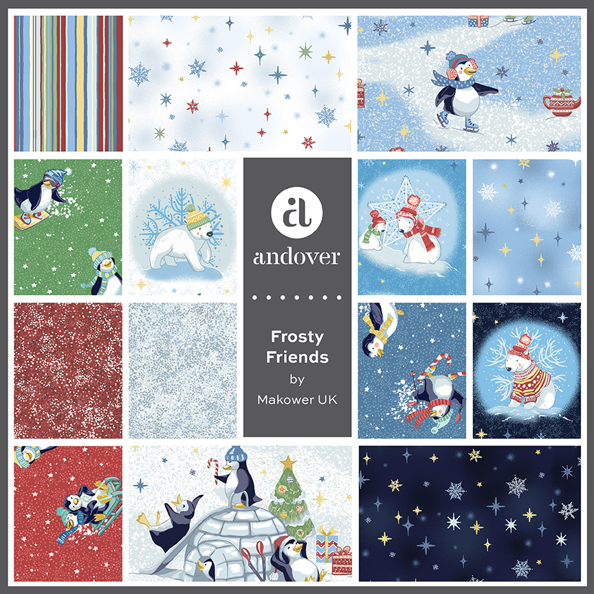 Frosty Friends by Makower UK