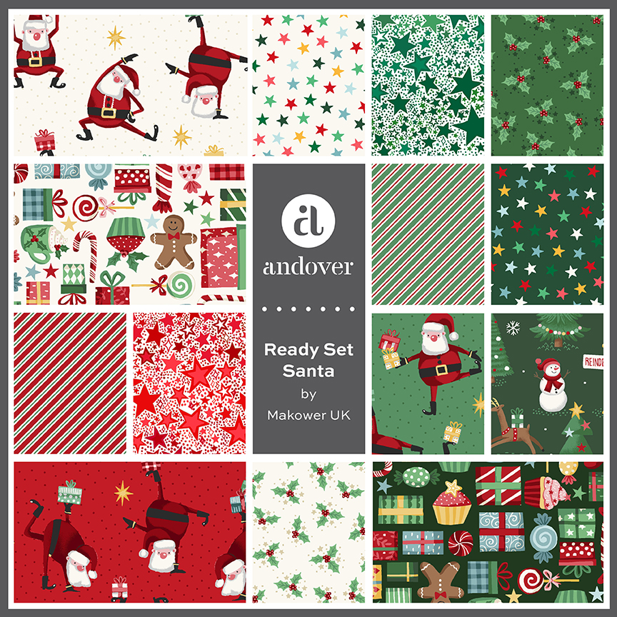 Ready Set Santa by Makower UK