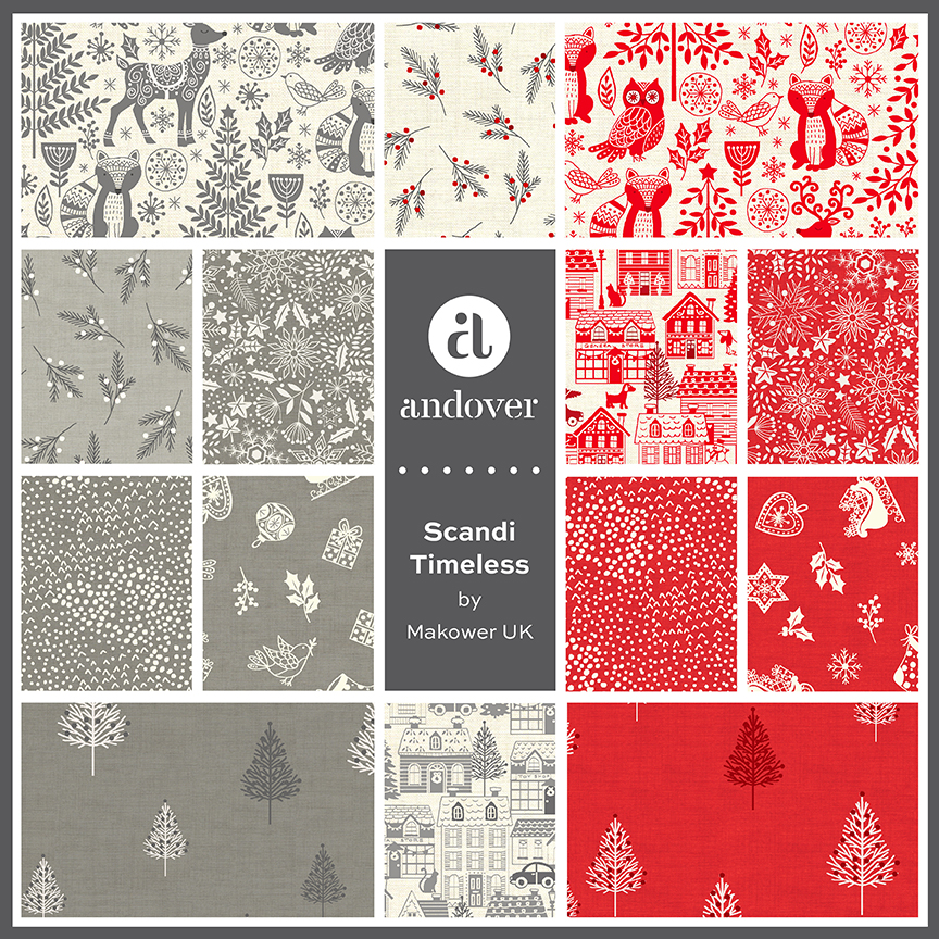 Scandi Timeless by Makower UK