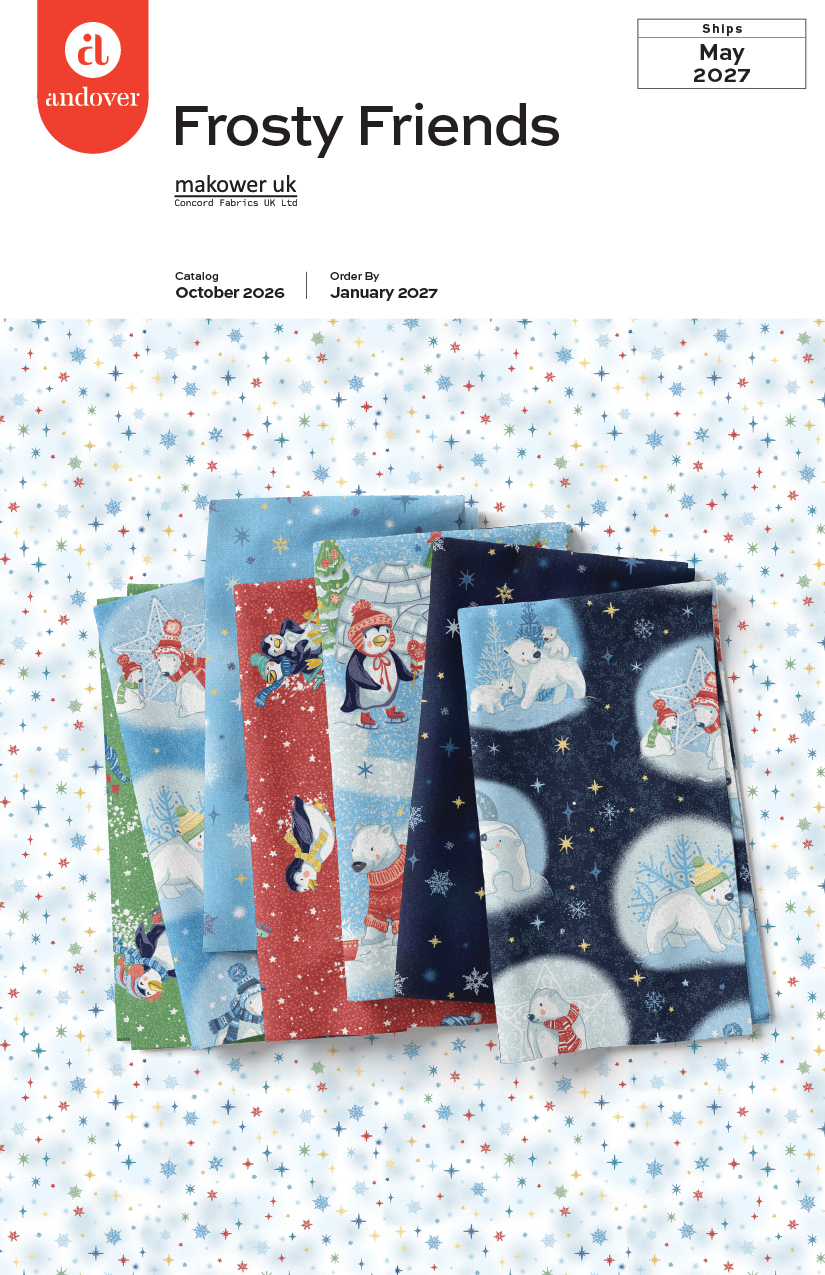 Frosty Friends by Makower UK