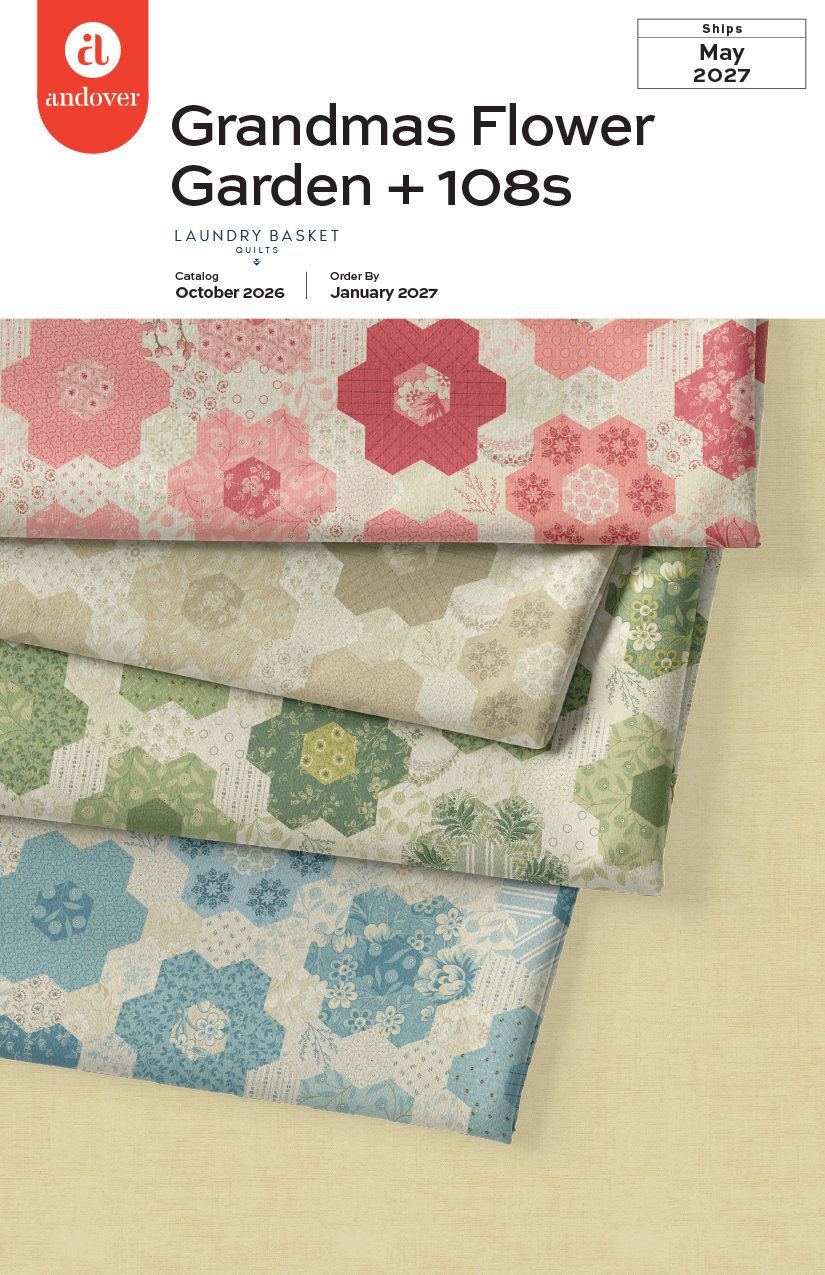 Grandmas Flower Garden by Laundry Basket Quilts