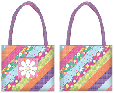 Stripes Tote - Daisy Child